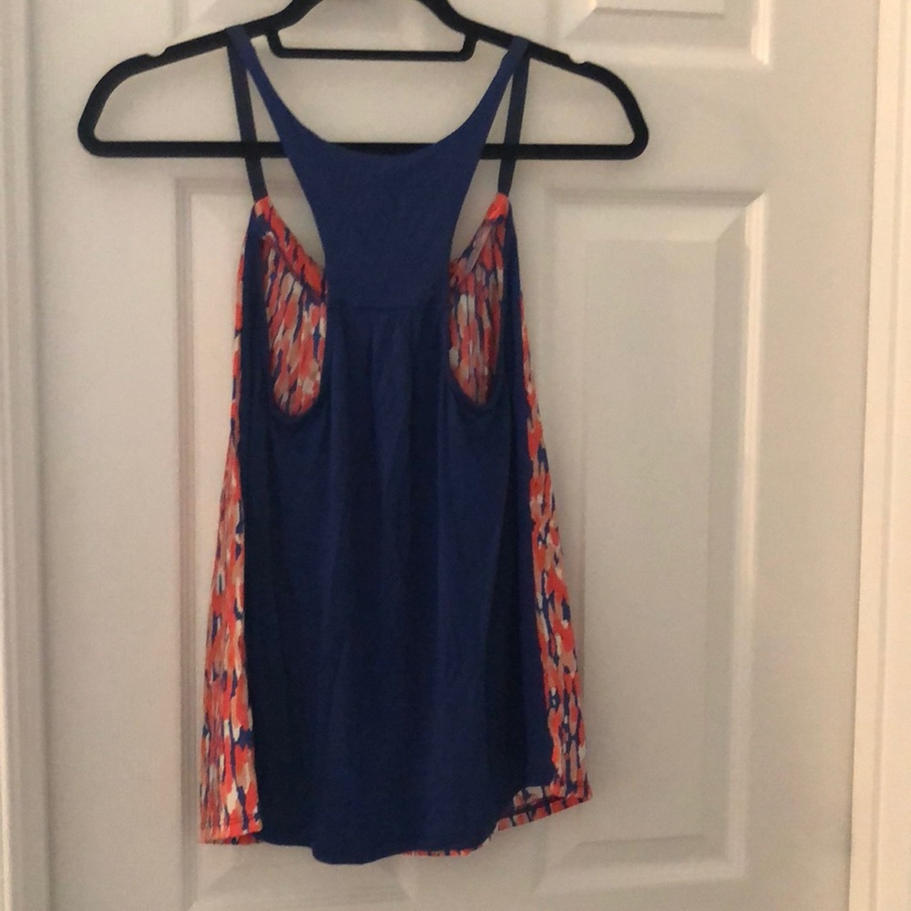 Multicolored sleeveless blouse - Picture 2 of 5